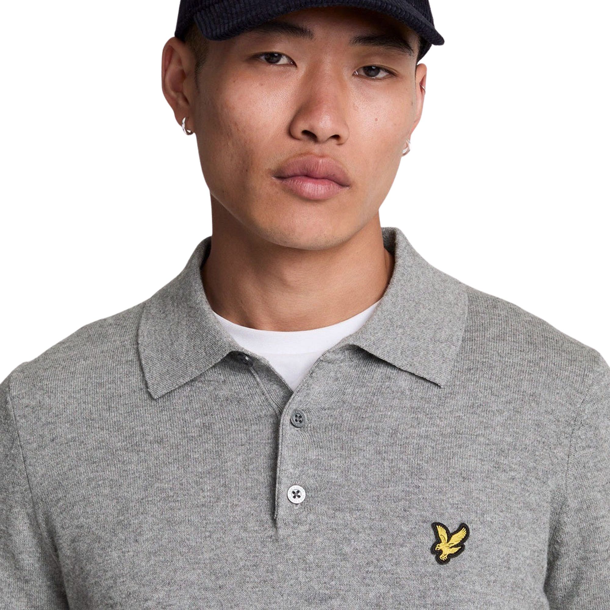 Lyle & Scott Longsleeve Knitted Polo Shirt Men | Plutosport